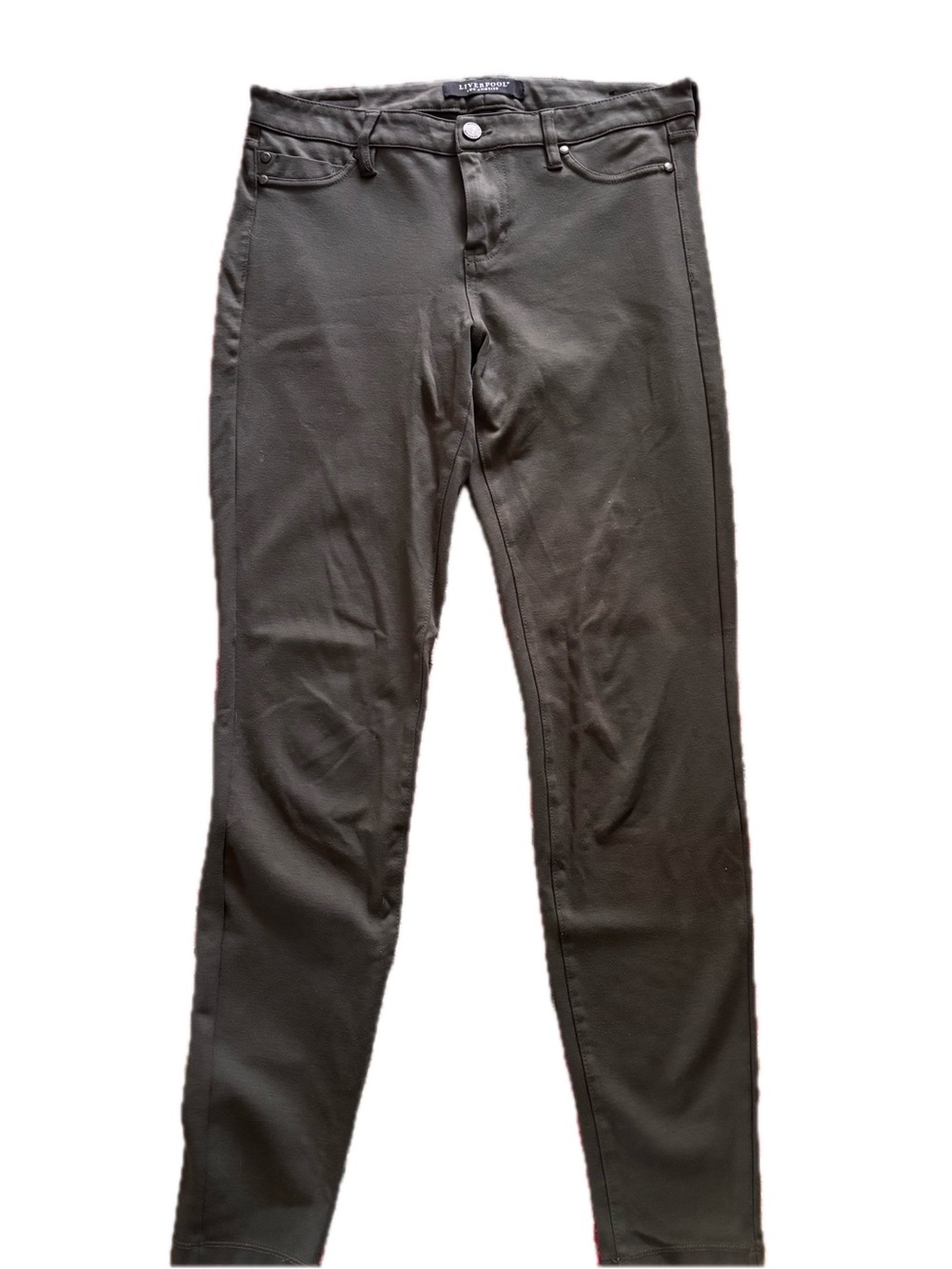 Liverpool - Slim Olive Skinny Pants